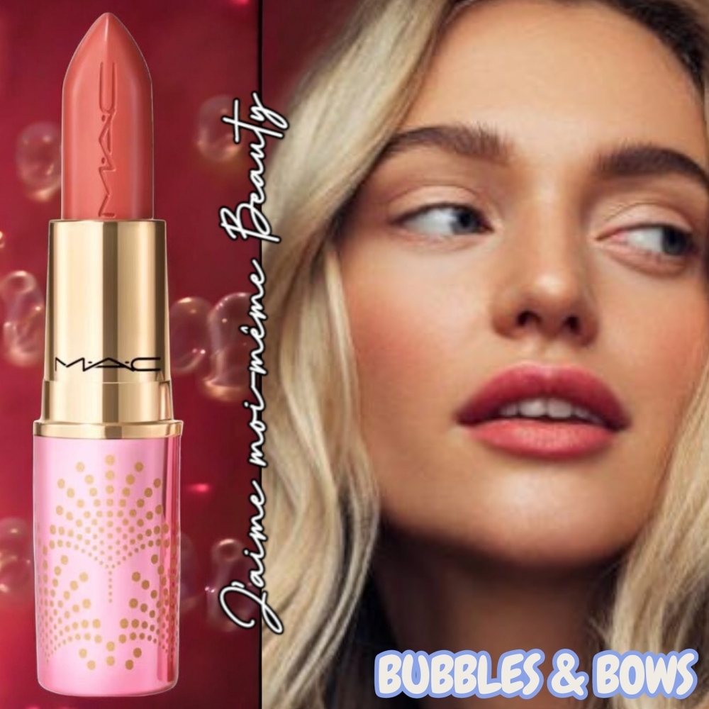 MAC Bubbles and Bows Sheer Shine Limited Edition These Lips Are Expensive PINK